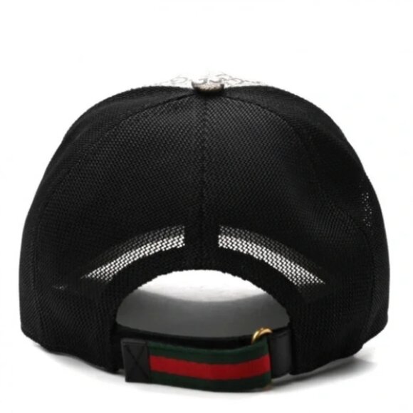GUCCI GG Supreme Monogram Kingsnake Print Baseball Hat - Picture 4 of 8